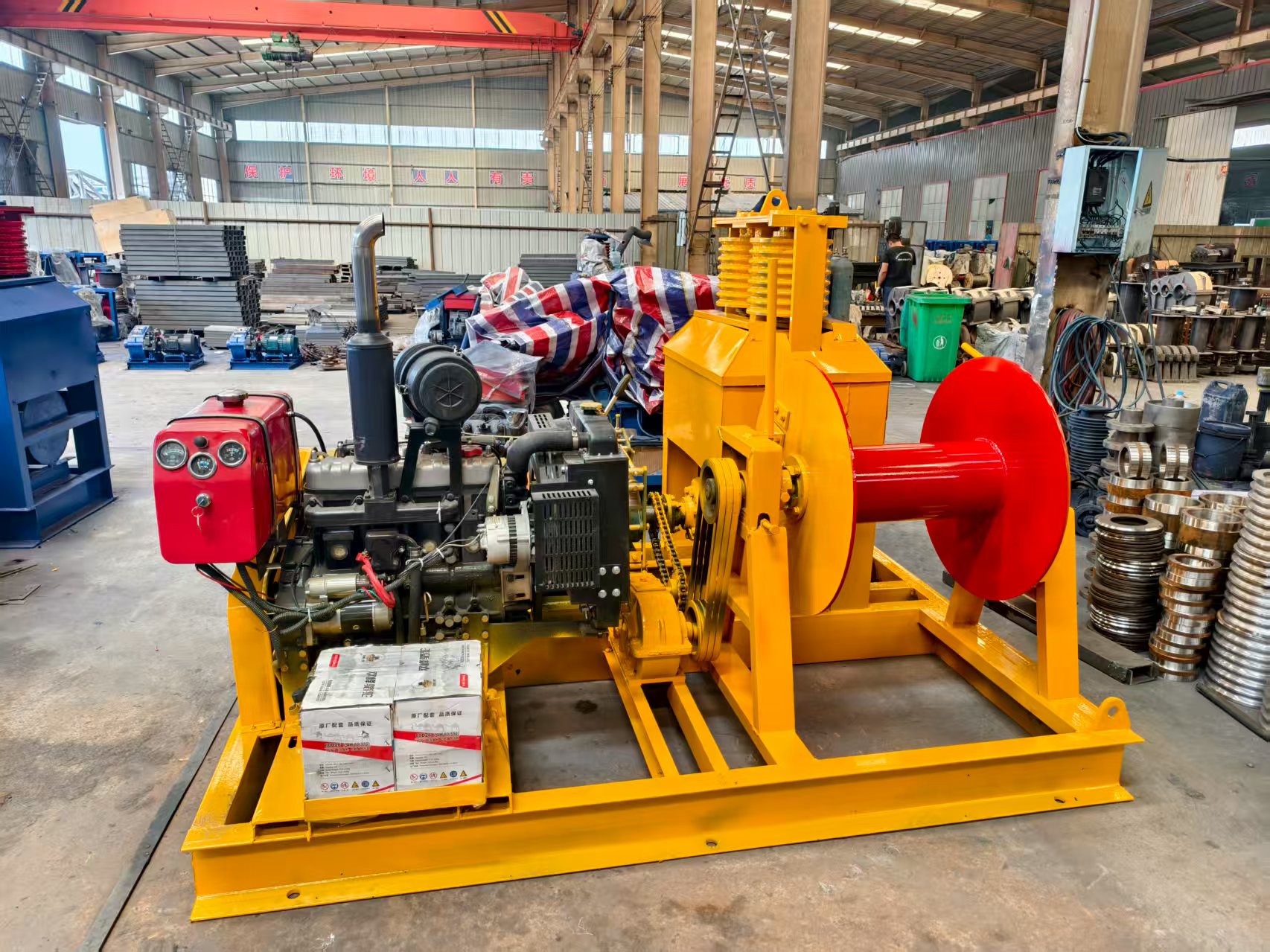 Planetary Hand Brake Winch Manufacturer: Zhengzhou Rongjing Machinery