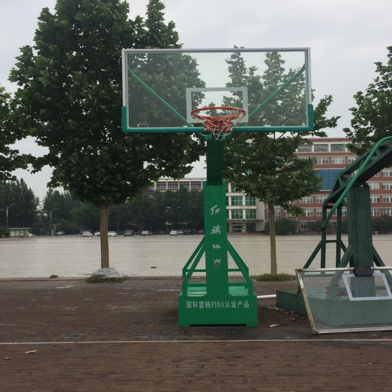 Top Manufacturer of Competition Electric Hydraulic Basketball Goals in China