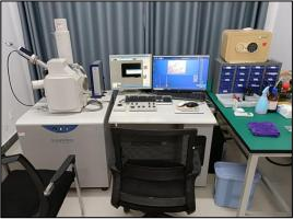 S-3400NX Scanning Electron Microscope with EDS