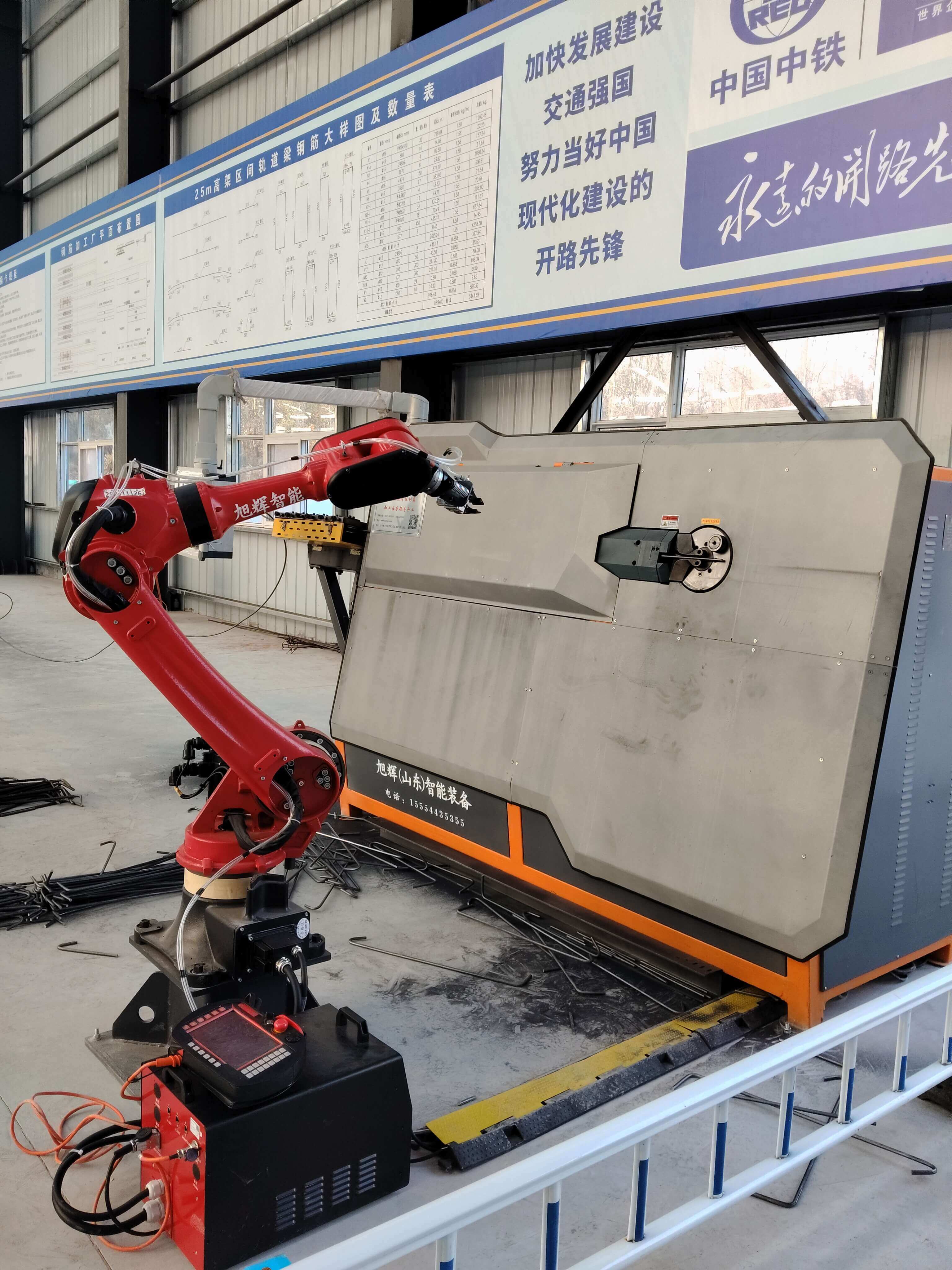 钢拱架生产线设备图